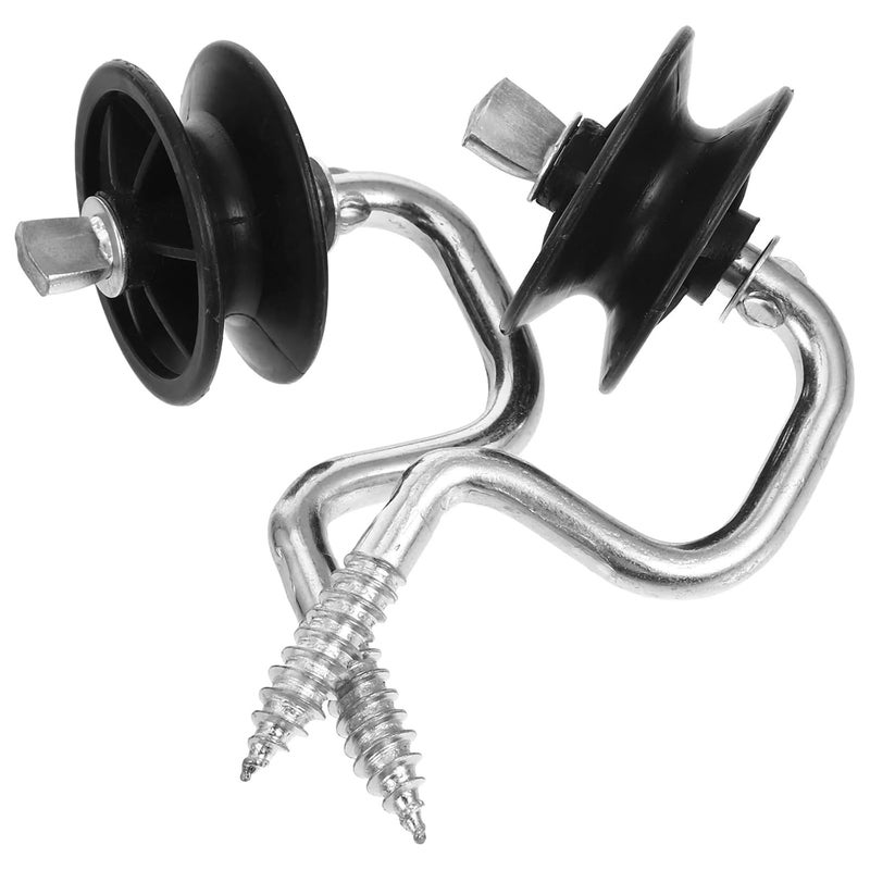 Electric Fence Corner Insulators 4Pcs Galvanized Steel Screw In For Wood Posts - Image 4